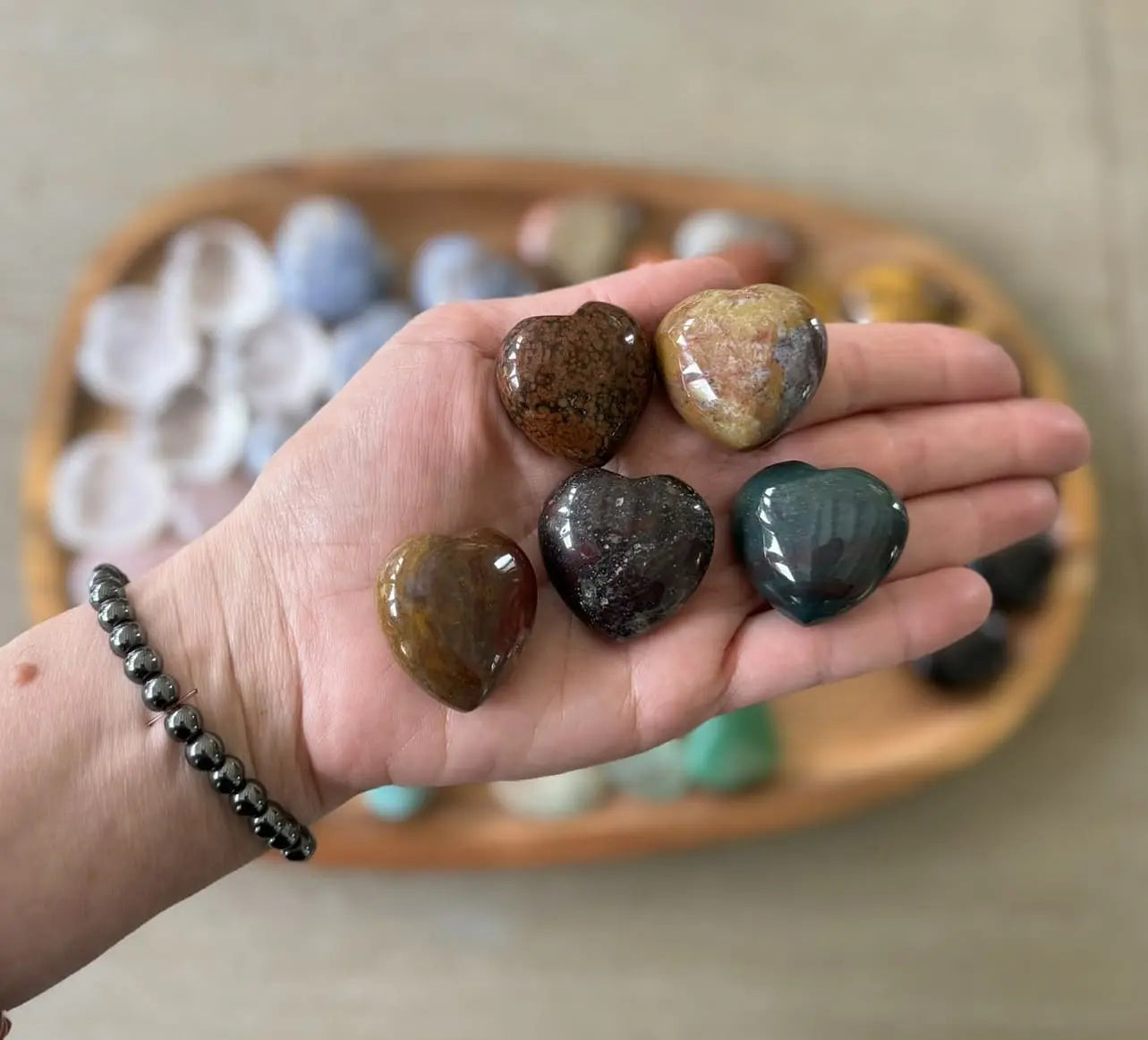 Petit cœur Agate Indienne - Mon minéral