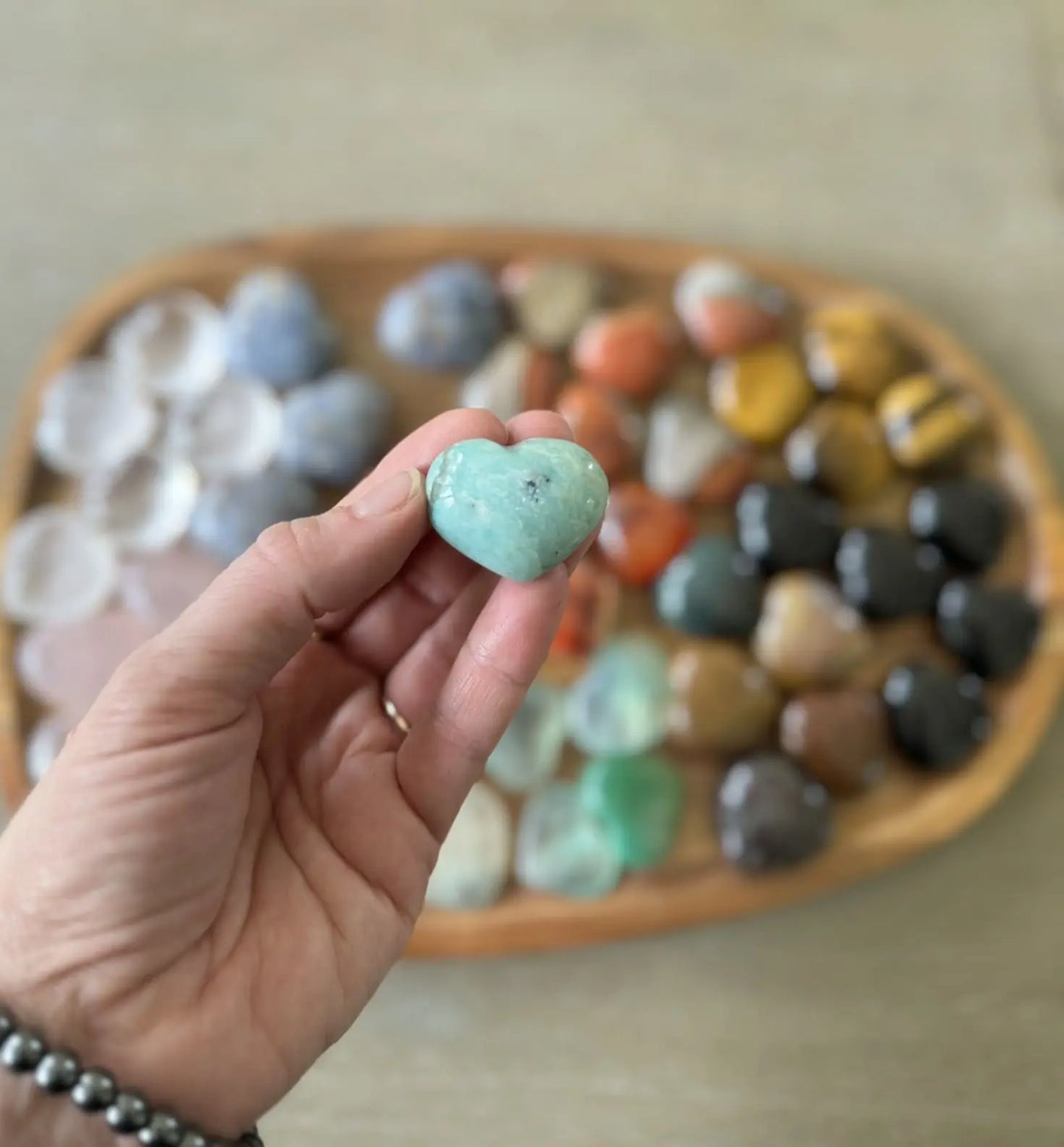 Petit cœur Amazonite - Mon minéral