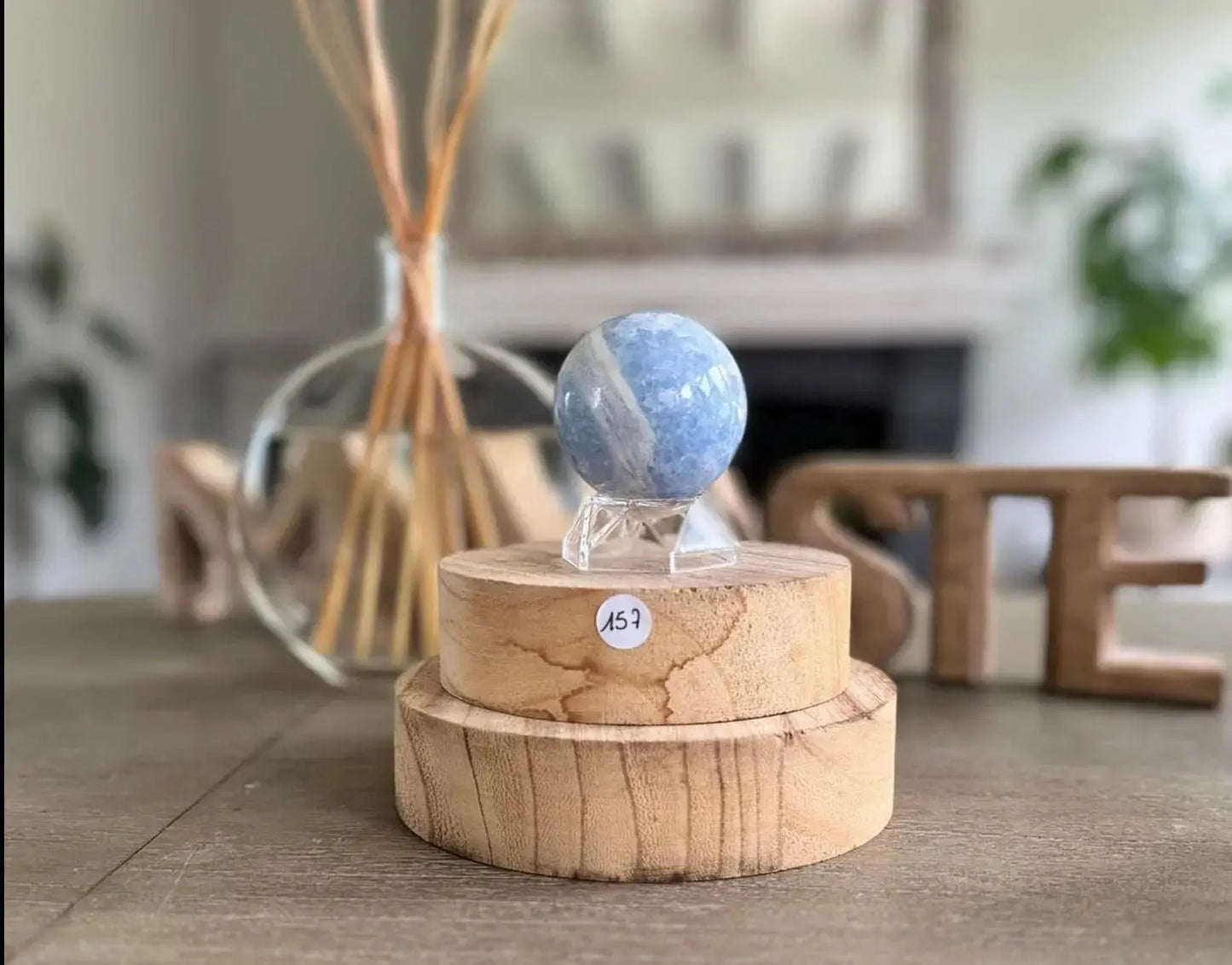 Calcite bleue - Mon minéral