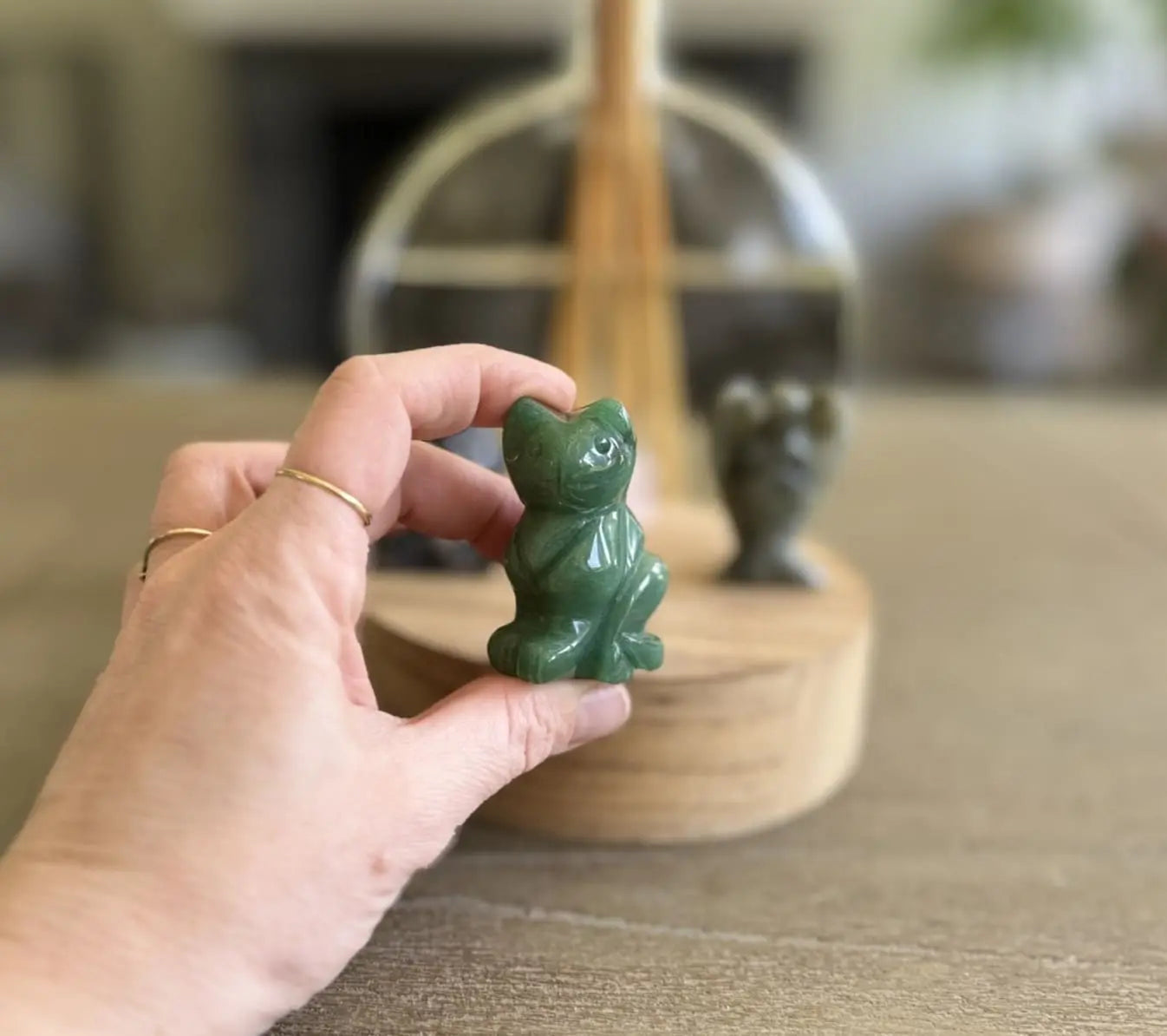 Chat en Aventurine - Mon minéral