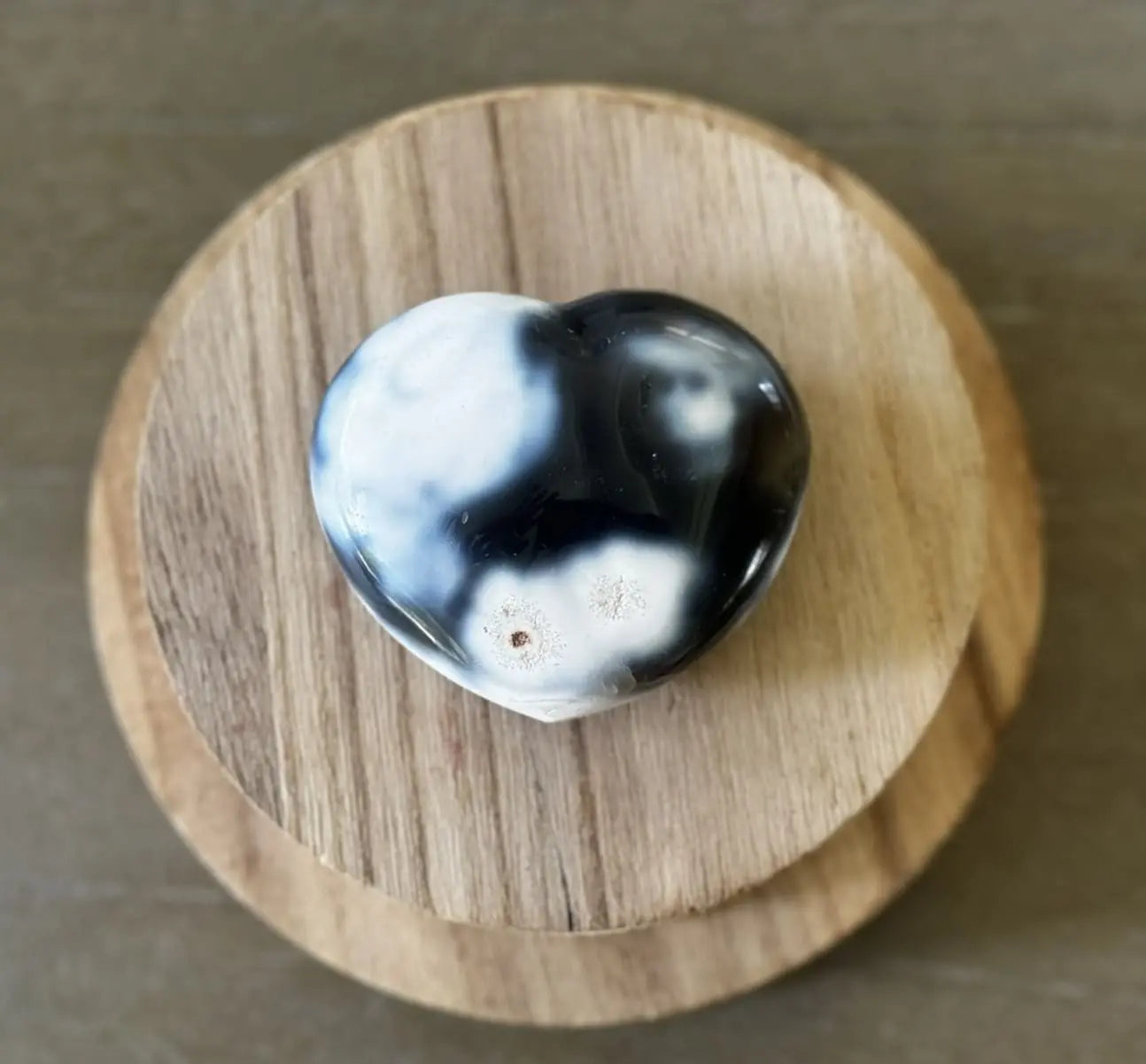 Cœur en Agate - Mon minéral