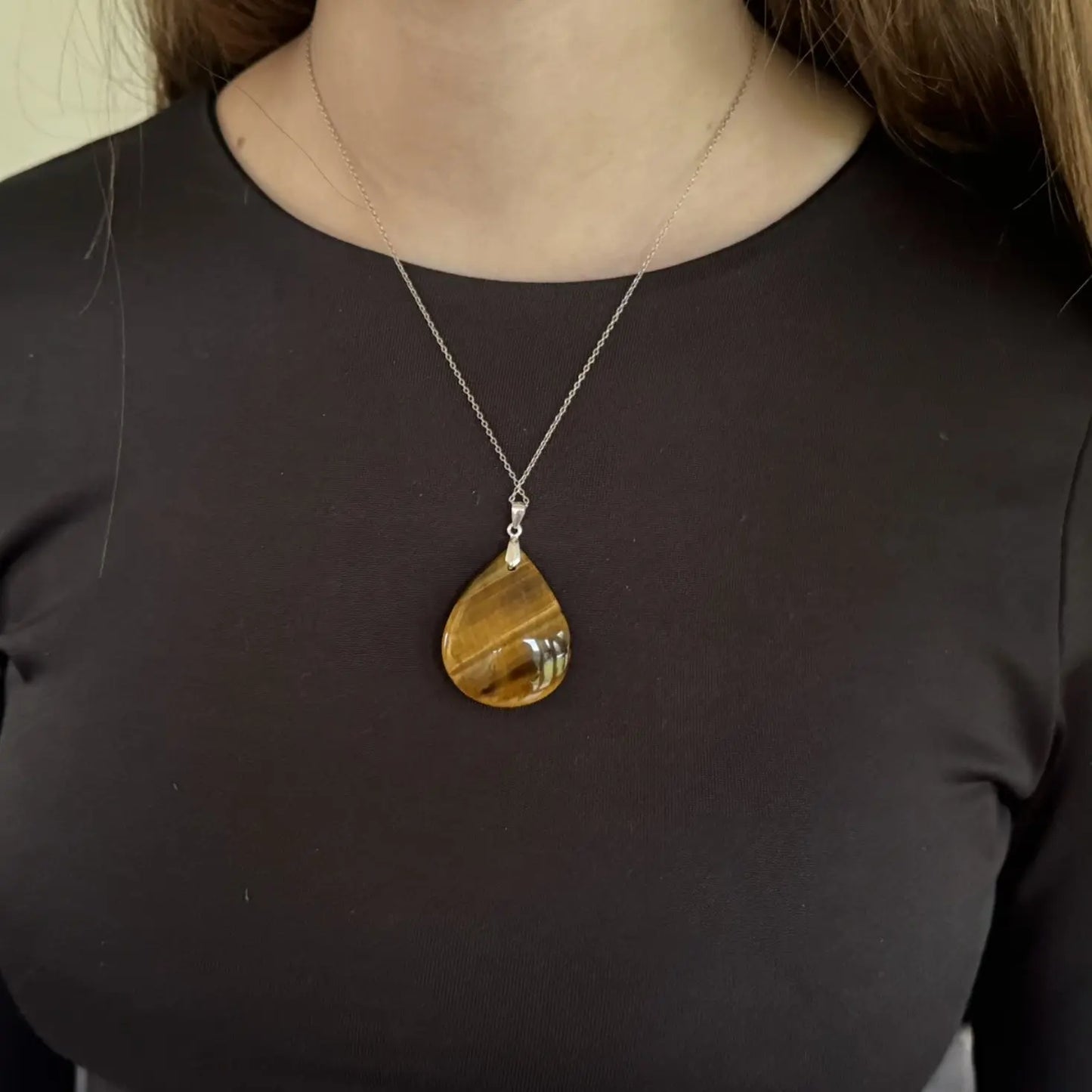 Pendentif Œil de tigre - Mon minéral