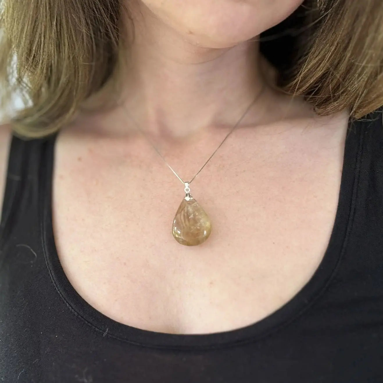 Pendentif Citrine - Mon minéral