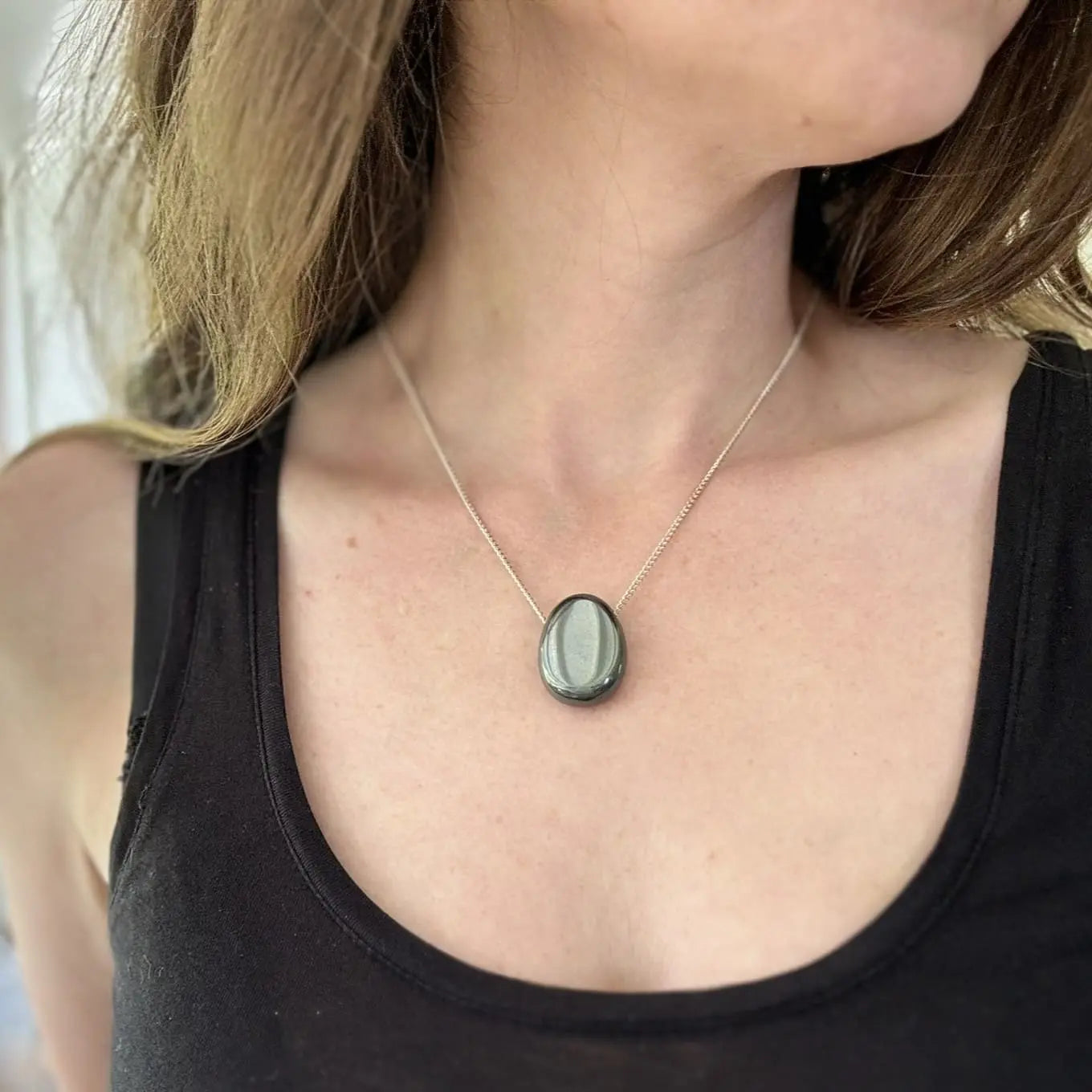 Pendentif en Hématite - Mon minéral