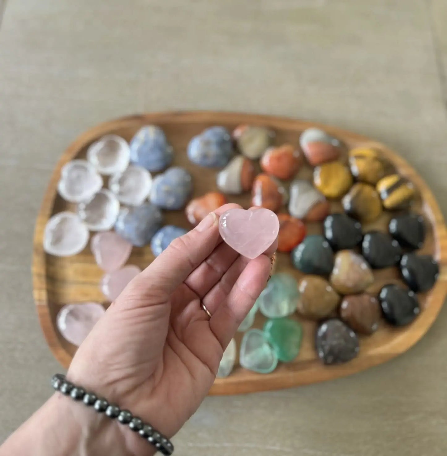 Petit cœur Quartz rose - Mon minéral