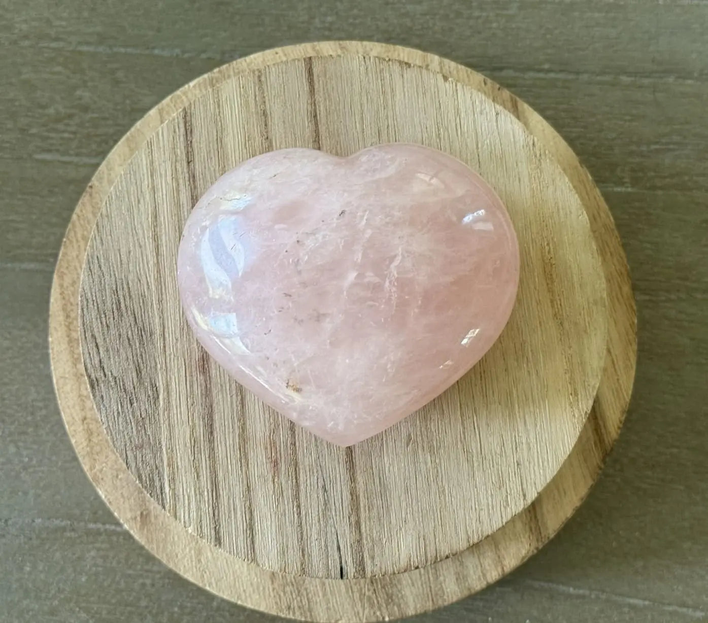 Cœur Quartz rose - Mon minéral