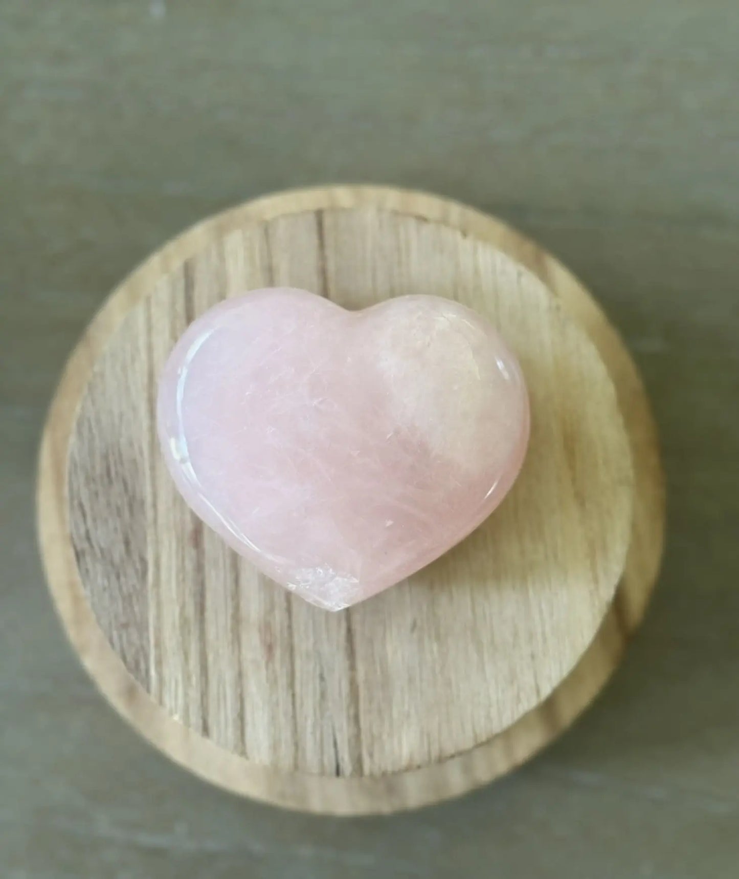 Cœur Quartz rose. - Mon minéral