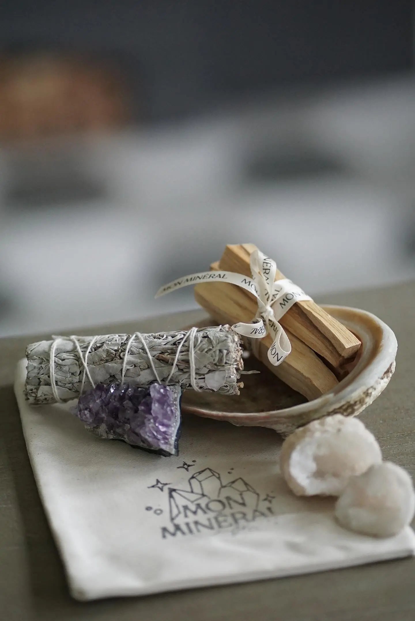 Purification, rechargement et encens Mon minéral