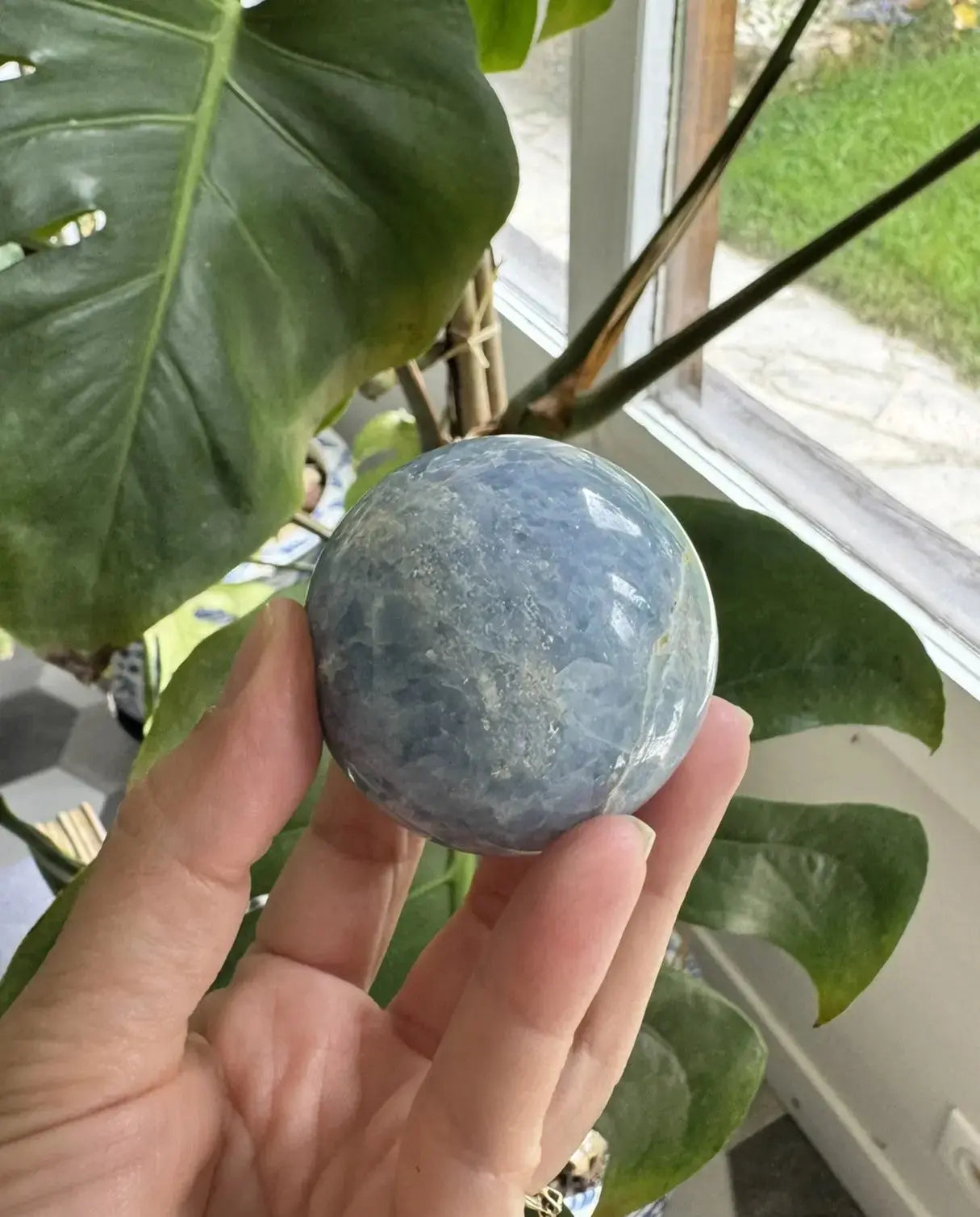 Calcite bleue Mon minéral